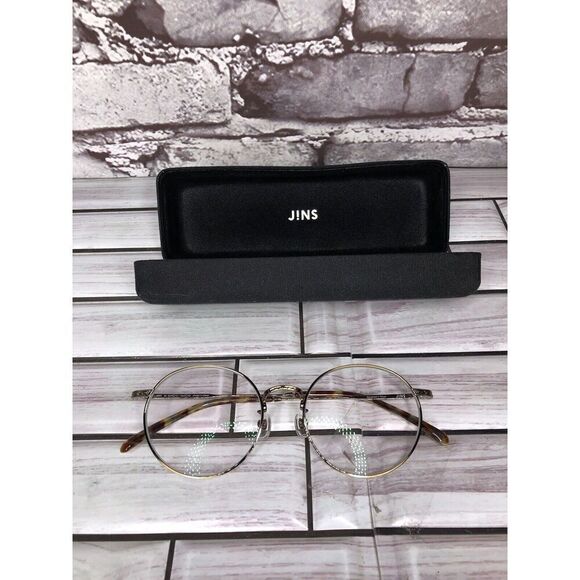 JINS J!NS EyeGlasses Eye Glasses Leopard Frame Designed In Tokyo Japan - Picture 2 of 7